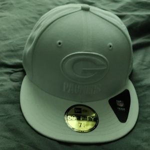 A Green Bay hat fitted